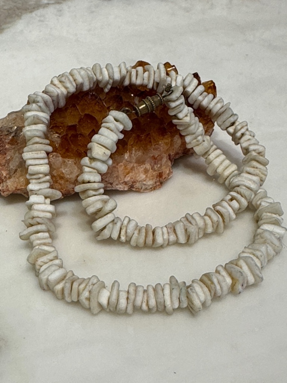 Vintage Puka Shell Necklace